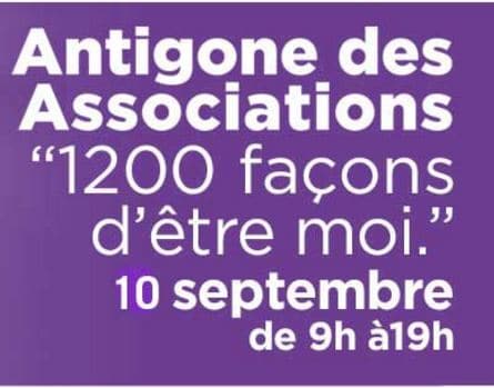 antigone des assos Antigone des associations à Montpellier le 10 septembre