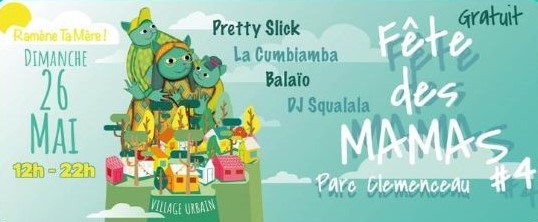 Fête des Mamas à Montpellier au Parc Clemenceau, dimanche 26 mai