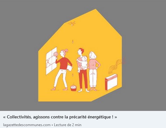 « Collectivités, agissons contre la précarité énergétique ! »