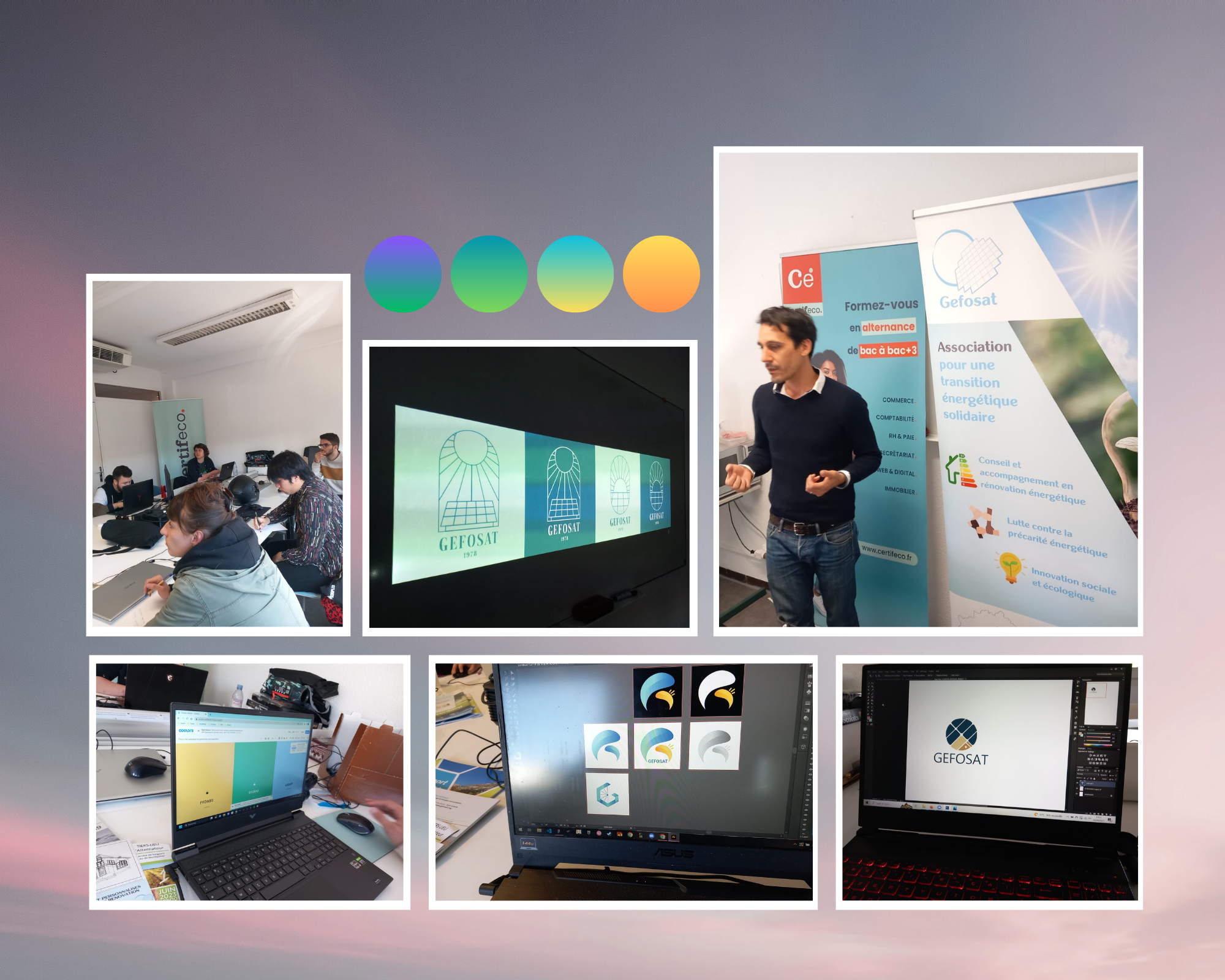 L’association Gefosat choisie comme terrain pour les étudiants en Infographie de l’Ecole CERTIFECO !