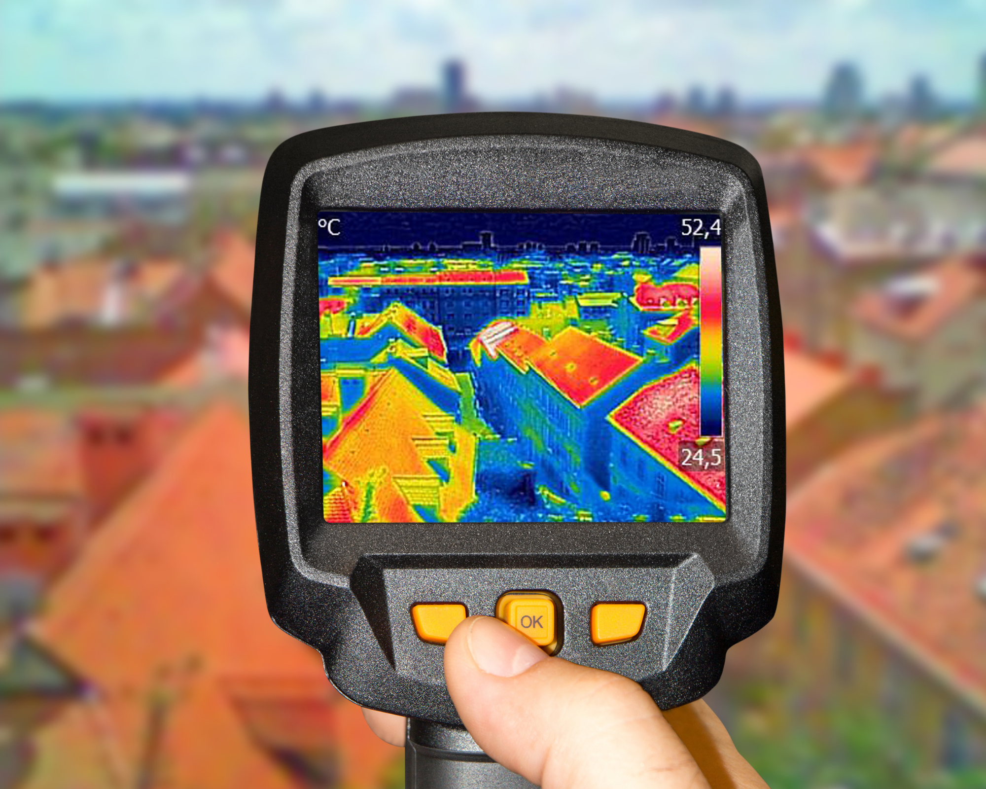 Balade thermographique à Bouzigues.