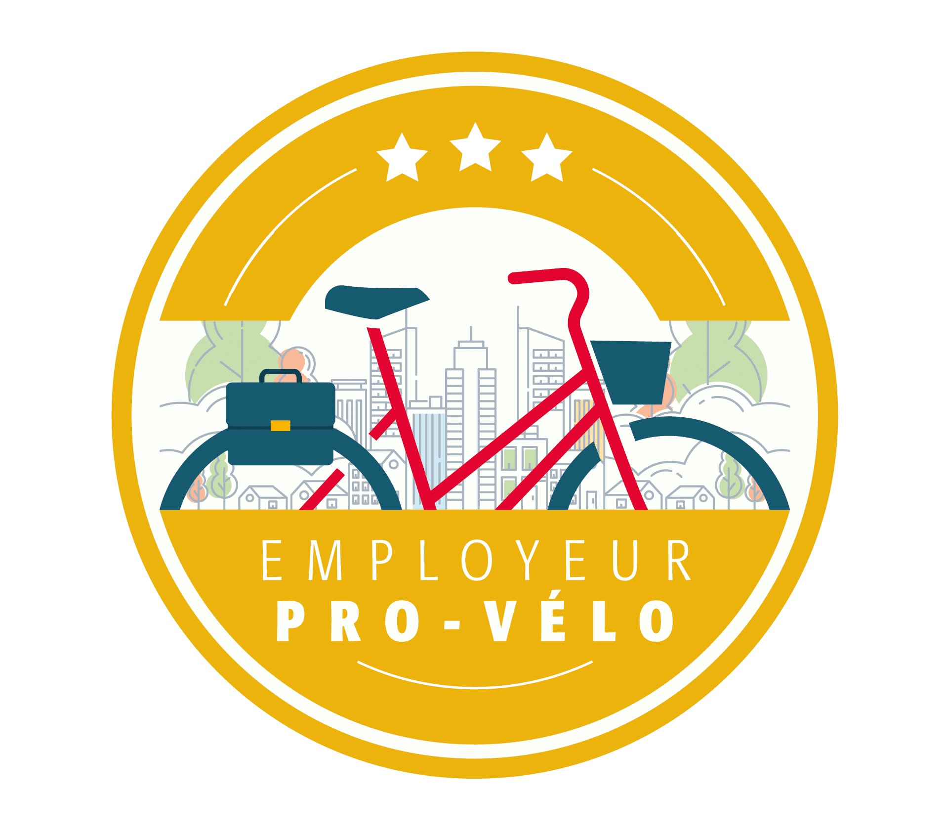 Ce label valorise les sites employeurs qui mettent en œuvre des actions ambitieuses et spécifiques au vélo, conformes au cahier des charges élaboré par la FUB. Pilotage, communication, services, sécurité et équipements ont été les 5 thématiques auditées pour obtenir cette labellisation.  Retrouver toutes les informations sur employeurprovelo.fr