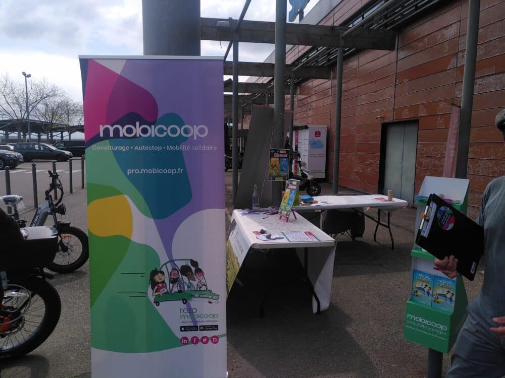 stand d'information mobilité