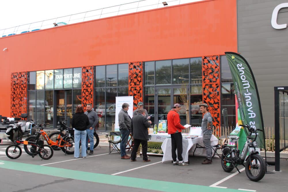 stand d'information sur la mobilité