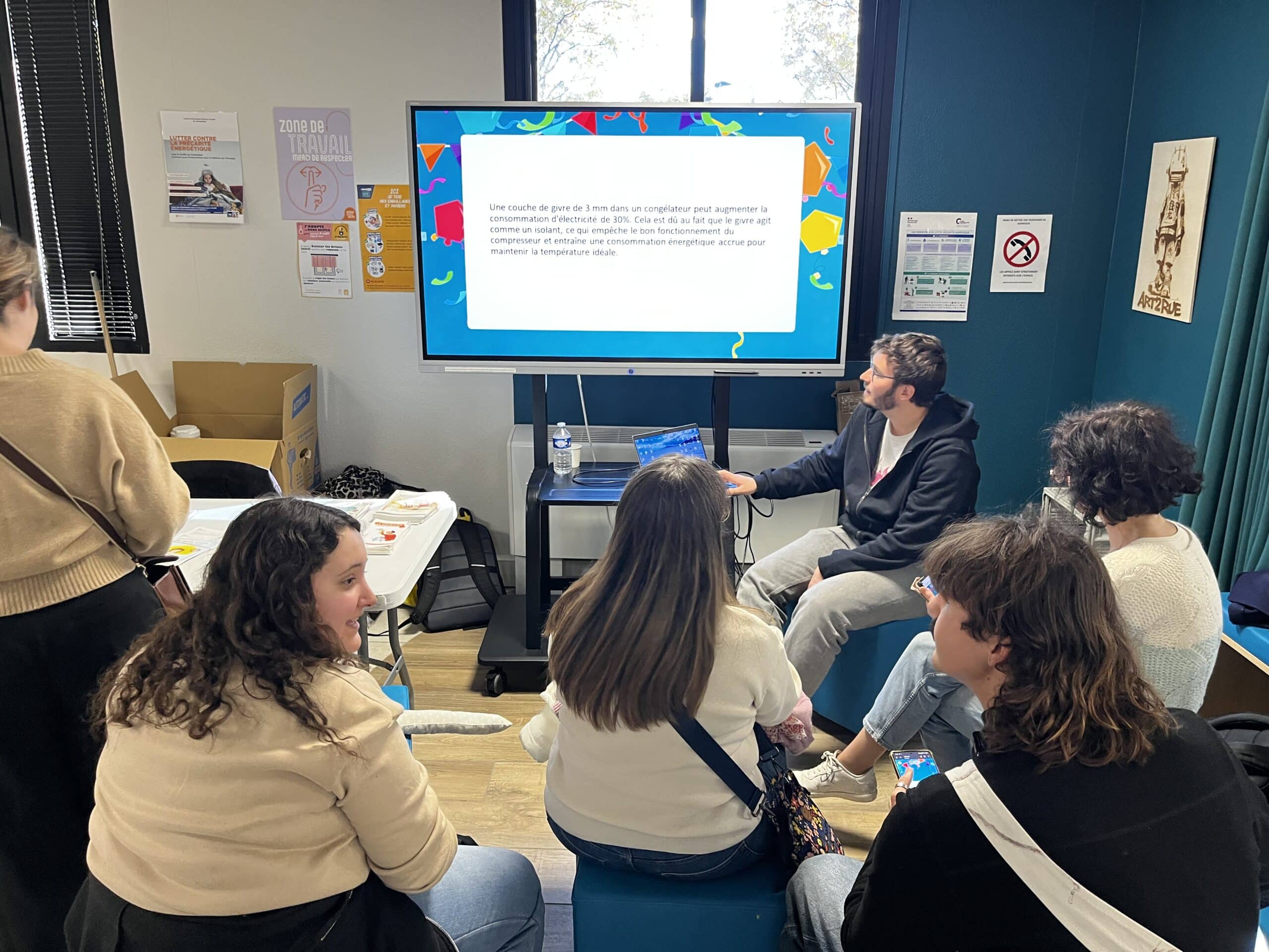 quiz sur l'énergie avec le slime