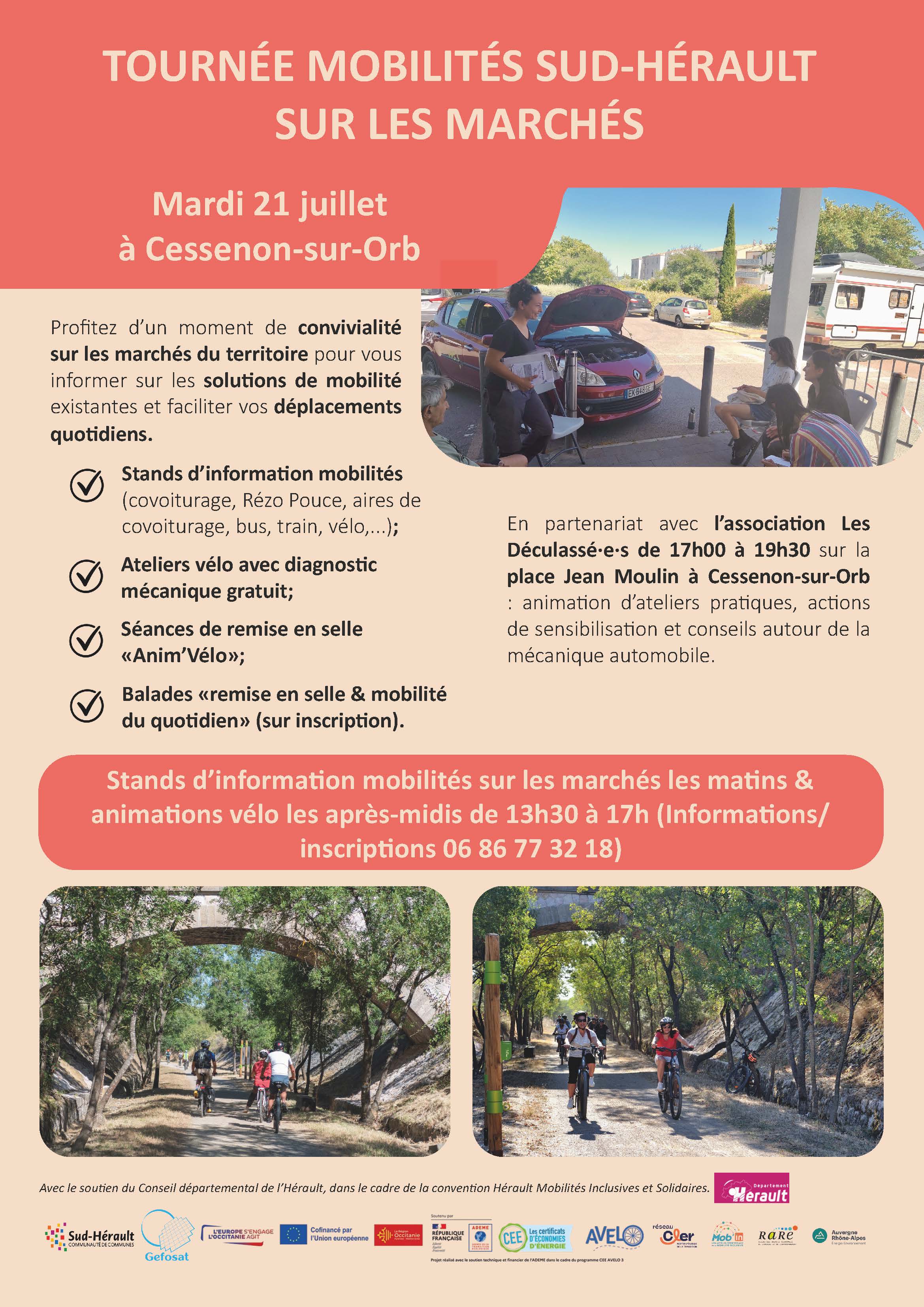 Tournée mobilités Sud-Hérault